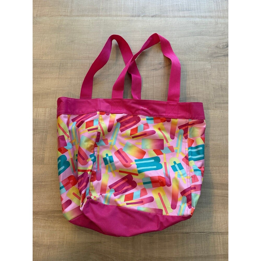 Thirty One Essential Storage Tote - Pink Popsicle